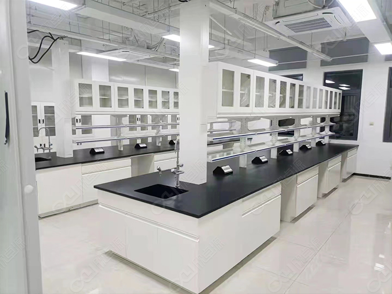 All-steel laboratory center table