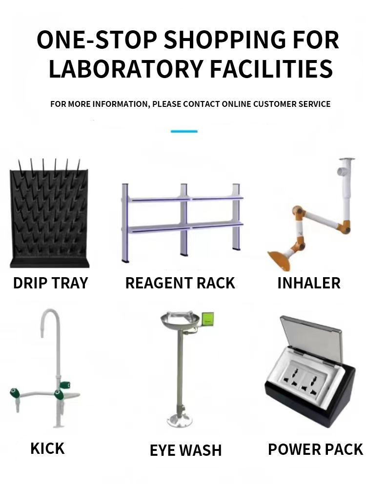 All-steel laboratory center table