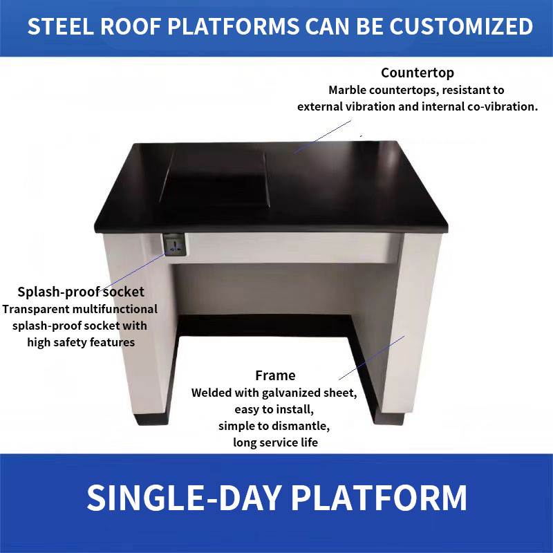 All-steel overhead platform